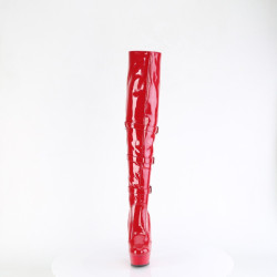 Pleaser DELIGHT-3018 Red Patent Sale Women