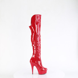 Pleaser DELIGHT-3018 Red Patent Sale Women