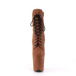 Pleaser FLAMINGO-1020FS Caramel Vegan Suede Sale Women
