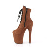 Pleaser FLAMINGO-1020FS Caramel Vegan Suede Sale Women