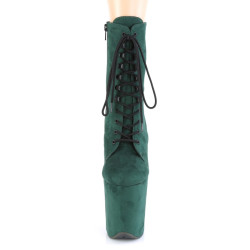 Pleaser FLAMINGO-1020FS Green Suede Sale Women