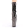 Pleaser FLAMINGO-1020FS Grey Vegan Suede Sale Women