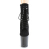 Pleaser FLAMINGO-1020FST Black Vegan Suede Sale Women