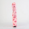 Pleaser FLAMINGO-1020KISSES Rose Vegan Leather Sale
