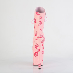 Pleaser FLAMINGO-1020KISSES Rose Vegan Leather Sale
