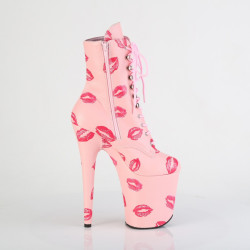 Pleaser FLAMINGO-1020KISSES Rose Vegan Leather Sale