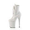 Pleaser FLAMINGO-1020WR White Vegan Leather Sale Women