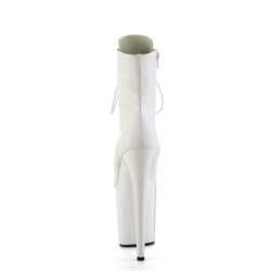 Pleaser FLAMINGO-1020WR White Vegan Leather Sale Women