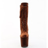 Pleaser FLAMINGO-1045VEL Brown Velvet Sale Women
