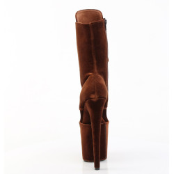 Pleaser FLAMINGO-1045VEL Brown Velvet Sale Women