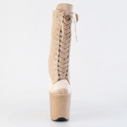 Pleaser FLAMINGO-1045VEL Cream Velvet Sale Women