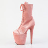 Pleaser FLAMINGO-1045VEL Nude Velvet Sale Women