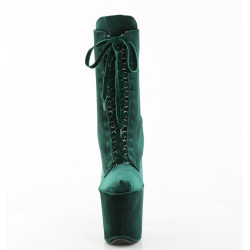 Pleaser FLAMINGO-1045VEL Green Velvet Sale Women