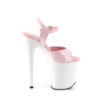 Pleaser FLAMINGO-809 Rose White Pole Dance High Heels