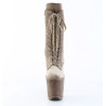 Pleaser FLAMINGO-1045VEL Khaki Velvet Sale Women