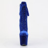 Pleaser FLAMINGO-1045VEL Blue Velvet Sale Women