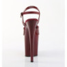 Pleaser FLAMINGO-809 Burgundy Pole Dance High Heels Shoes