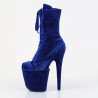Pleaser FLAMINGO-1045VEL Blue Velvet Sale Women