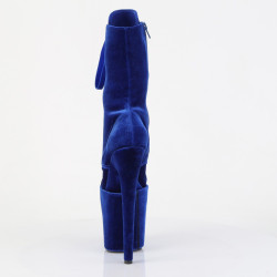 Pleaser FLAMINGO-1045VEL Blue Velvet Sale Women
