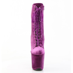 Pleaser FLAMINGO-1045VEL Purple Velvet Sale Women