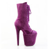 Pleaser FLAMINGO-1045VEL Purple Velvet Sale Women