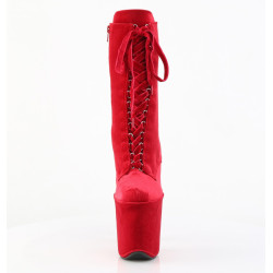 Pleaser FLAMINGO-1045VEL Red Velvet Sale Women