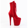 Pleaser FLAMINGO-1045VEL Red Velvet Sale Women