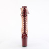Pleaser FLAMINGO-1054DC Blush Burgundy Patent Sale Women