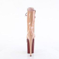 Pleaser FLAMINGO-1054DC Blush Burgundy Patent Sale Women