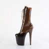 Pleaser FLAMINGO-1054DC Mocha Coffee Patent Sale Women