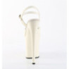 Pleaser FLAMINGO-809 White Pole Dance High Heels Shoes