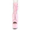 Pleaser ADORE-1021 Rose Patent High Heeled Ankle Boots
