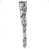 Pleaser FLAMINGO-3000DP White Black Fabric Sale Women