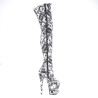 Pleaser FLAMINGO-3000DP White Black Fabric Sale Women