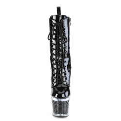 Pleaser SPECTATOR-1040 Black Patent Transparent Sale