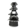 Demonia ASHES-70 Black Vegan Platform Women Boots