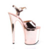 Pleaser FLAMINGO-809 Rose Gold Pole Dance High Heels Shoes