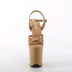 Pleaser FLAMINGO-809 Toffee Pole Dance High Heels Shoes