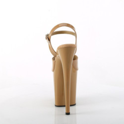 Pleaser FLAMINGO-809 Toffee Pole Dance High Heels Shoes