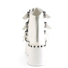 Demonia ASHES-70 White Vegan Platform Women Boots