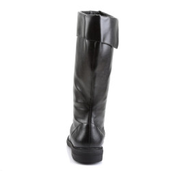 Funtasma CAPTAIN-105 Black Vegan Men Boots