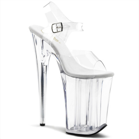 Pleaser INFINITY-908 Clear Extreme Platform High Heels