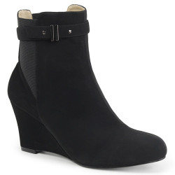 Pleaser Pink Label KIMBERLY-102 Suede Men Wedge Boots