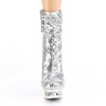 Pleaser BLONDIE-R-1009 Silver Sequins Chrome Sale Women