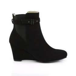 Pleaser Pink Label KIMBERLY-102 Suede Men Wedge Boots
