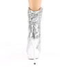 Pleaser BLONDIE-R-1009 Silver Sequins Chrome Sale Women