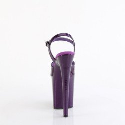 Pleaser FLAMINGO-809GP Purple Glitter Pole Dance Shoes