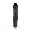 Pleaser FLAMINGO-1020STR Black Vegan Leather Sale Women