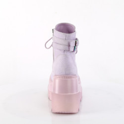 Demonia SHAKER-52 Lavender Vegan Suede Sale Women
