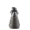Demonia STOMP-10 Black Canvas Vegan Leather Sale Women